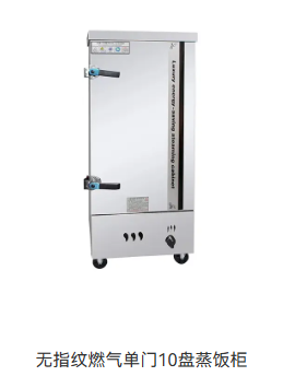 无指纹燃气单门10盘蒸饭柜